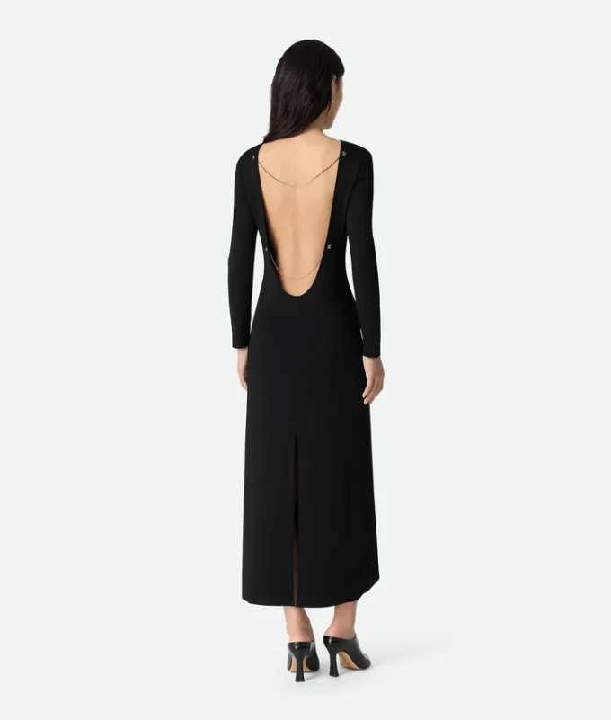 Robe compacte en viscose