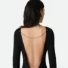 Robe compacte en viscose