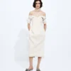 Robe en crêpe double