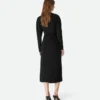 Robe en jersey de viscose crêpé