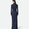 Robe en jersey de viscose crêpé