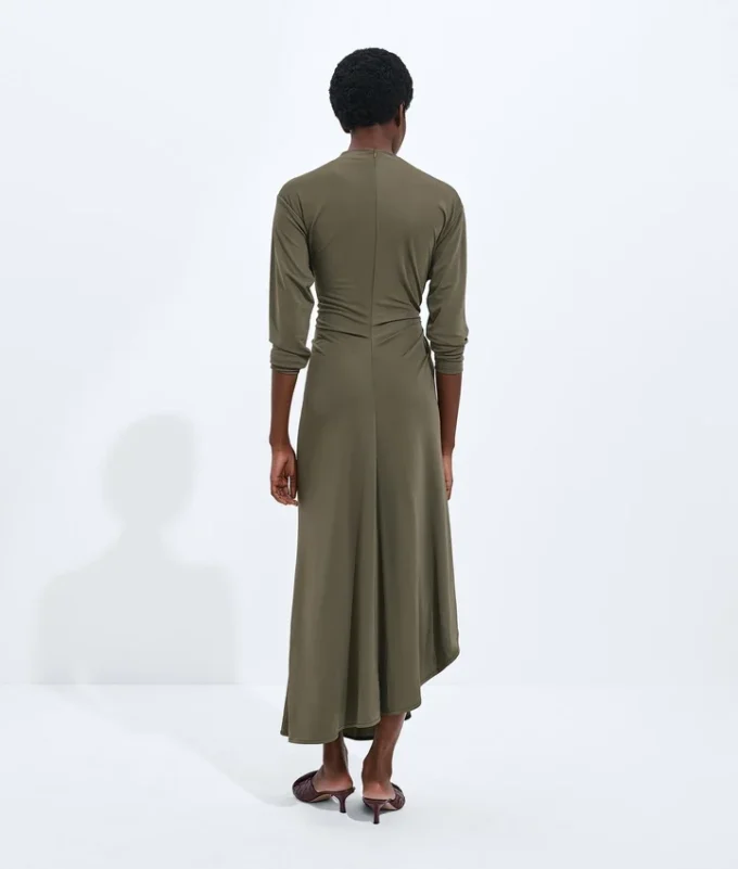 Robe en jersey de viscose crêpé Robe en jersey de viscose crêpé
