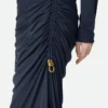 Robe en jersey de viscose crêpé