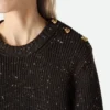 Robe en laine à côtes anglaises