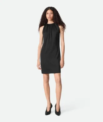 Robe en satin de viscose