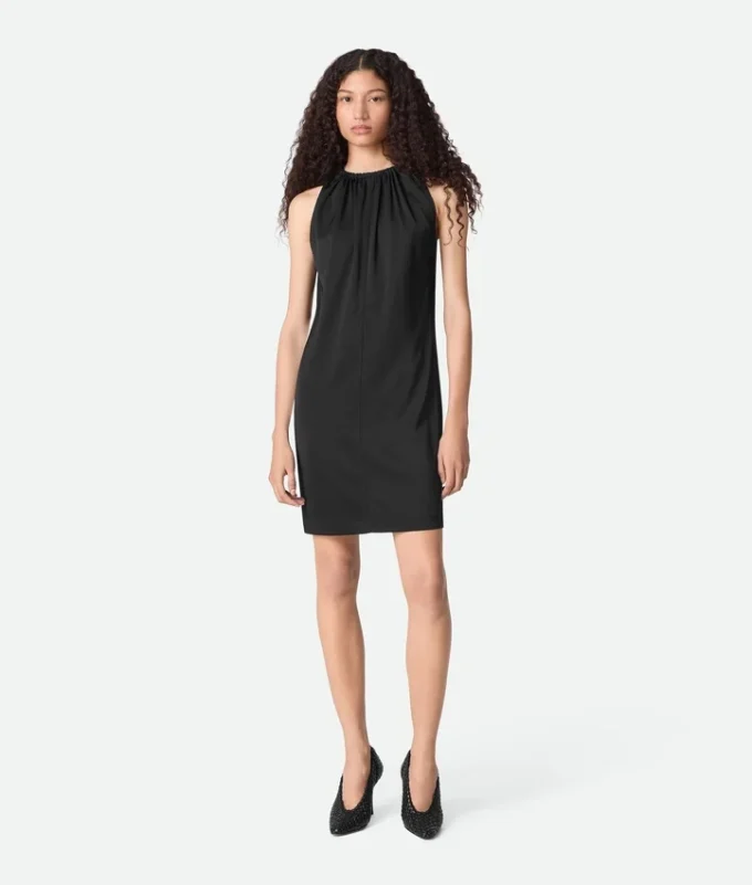 Robe en satin de viscose
