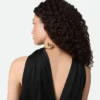 Robe en satin de viscose
