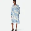 Robe en soie imprimée « Italian Postcard »
