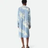 Robe en soie imprimée « Italian Postcard »