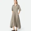Robe en viscose à motifs