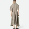 Robe en viscose à motifs