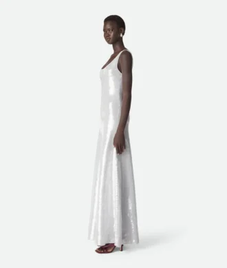 Robe légère en viscose à paillettes