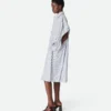 Robe à rayures en coton Robe à rayures en coton