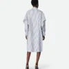Robe à rayures en coton Robe à rayures en coton