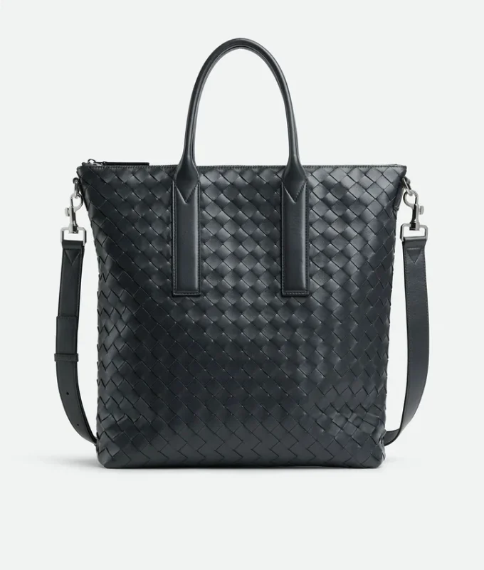 Sac fourre-tout Intrecciato zippé Sac fourre-tout Intrecciato zippé