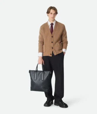Sac fourre-tout Intrecciato zippé