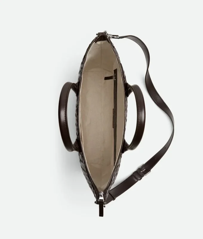 Sac fourre-tout Intrecciato zippé Sac fourre-tout Intrecciato zippé