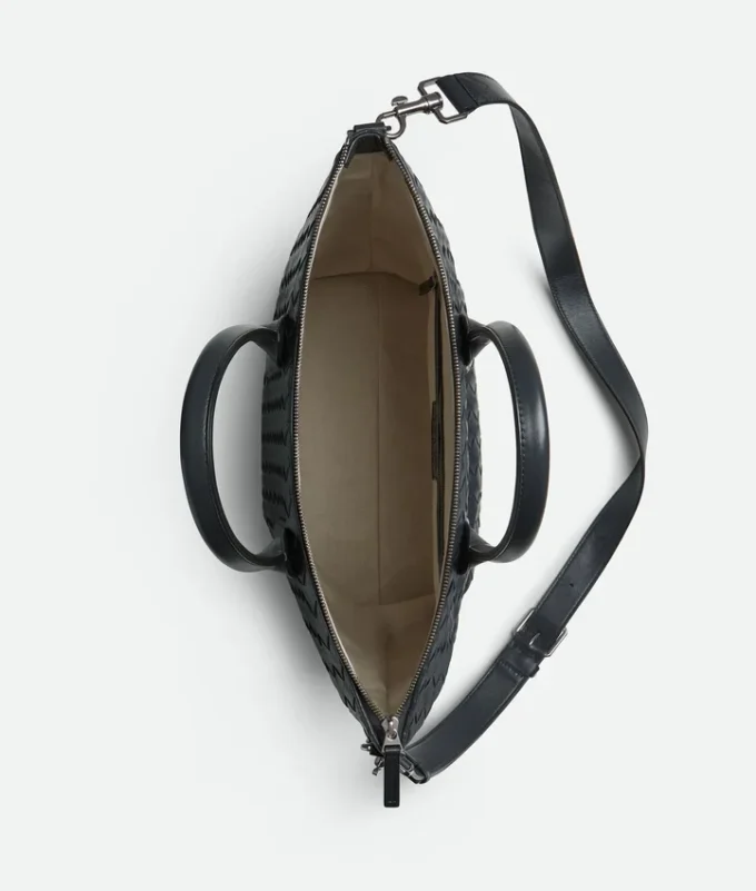 Sac fourre-tout Intrecciato zippé Sac fourre-tout Intrecciato zippé