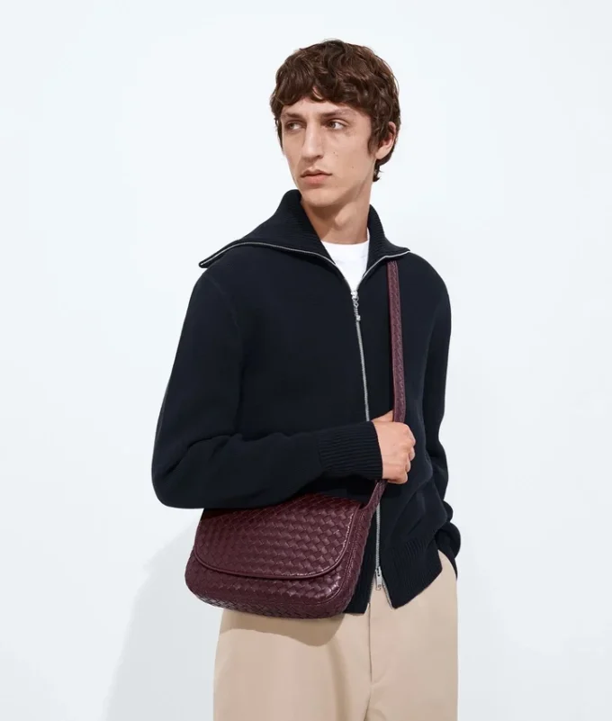 Sac messager à rabat Veneto