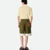 Short en denim coloré