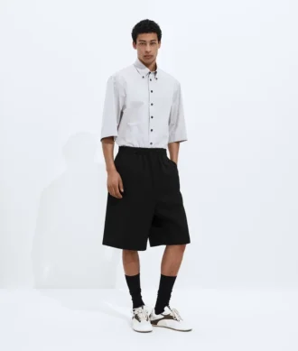 Short en laine Grain De Poudre
