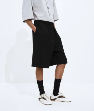 Short en laine Grain De Poudre