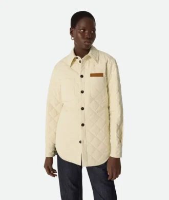 Surchemise en coton matelassé