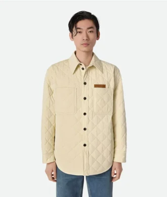 Surchemise en coton matelassé