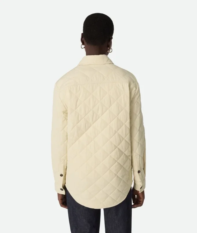 Surchemise en coton matelassé