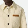Surchemise en coton matelassé
