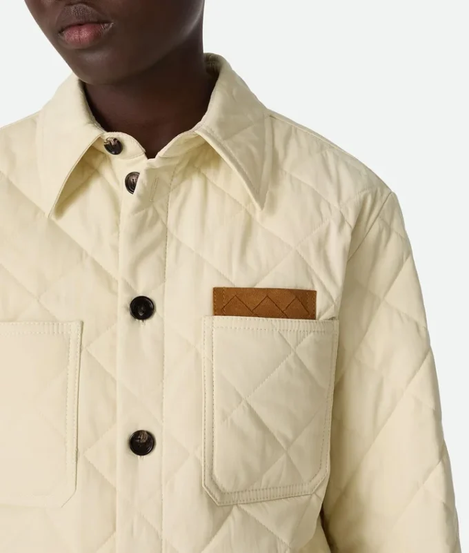 Surchemise en coton matelassé
