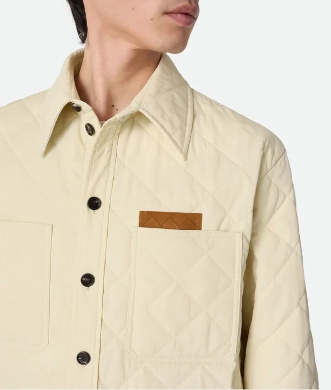 Surchemise en coton matelassé