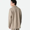 Surchemise en laine et cachemire Surchemise en laine et cachemire