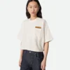 T-shirt court en jersey de coton T-shirt court en jersey de coton