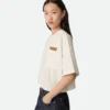 T-shirt court en jersey de coton T-shirt court en jersey de coton