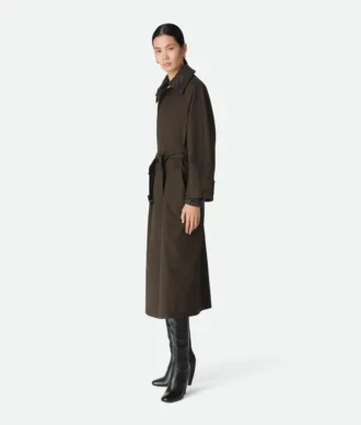 Trench-coat en coton