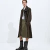 Trench-coat en soie et nylon Trench-coat en soie et nylon