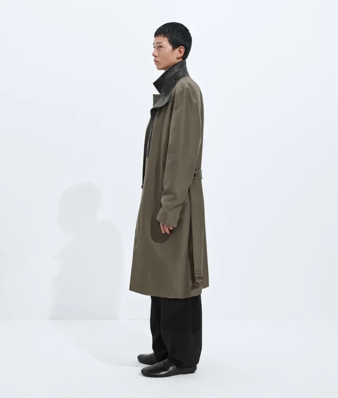 Trench-coat en soie et nylon Trench-coat en soie et nylon