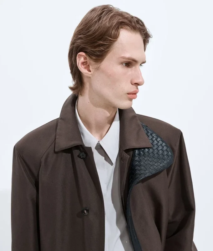 Trench-coat en soie et nylon Trench-coat en soie et nylon