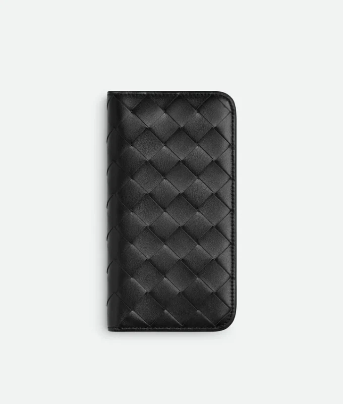 Étui Foglio Intrecciato pour iPhone 16 Pro