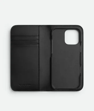 Étui Foglio Intrecciato pour iPhone 16 Pro