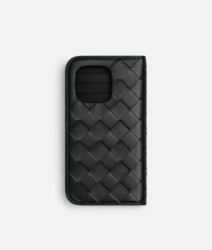 Étui Foglio Intrecciato pour iPhone 16 Pro