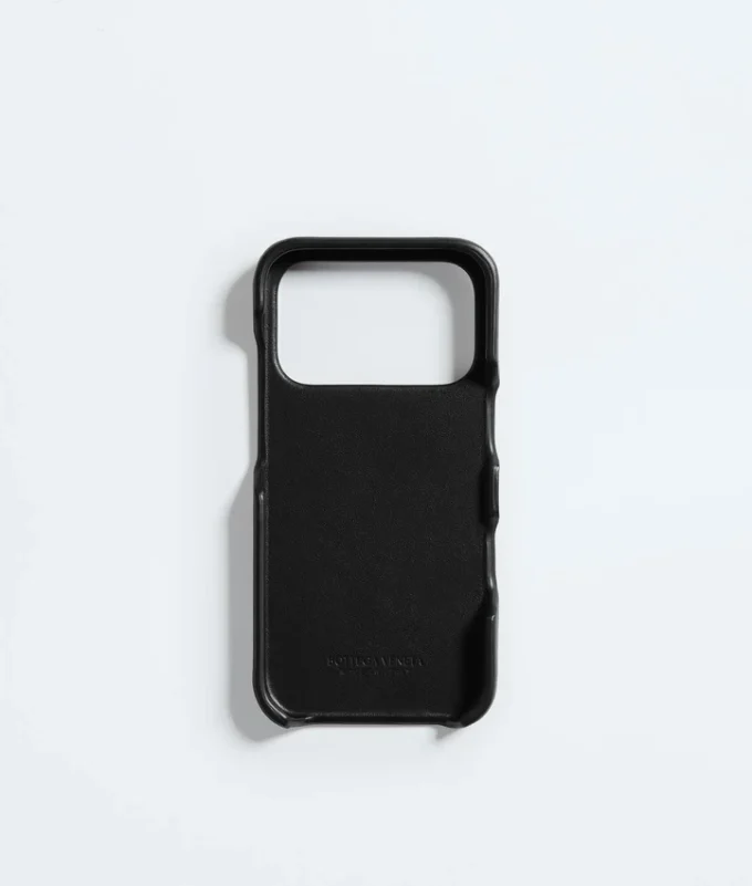 Étui pour iPhone 17 Pro en cuir Intrecciato