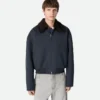 Veste aviateur en twill de soie et de coton Veste aviateur en twill de soie et de coton