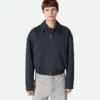 Veste aviateur en twill de soie et de coton Veste aviateur en twill de soie et de coton