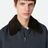 Veste aviateur en twill de soie et de coton Veste aviateur en twill de soie et de coton