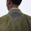 Veste aviateur matelassée en nylon Veste aviateur matelassée en nylon