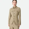 Veste chemise en viscose et soie Veste chemise en viscose et soie