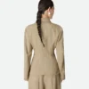Veste chemise en viscose et soie Veste chemise en viscose et soie