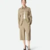 Veste chemise en viscose et soie Veste chemise en viscose et soie